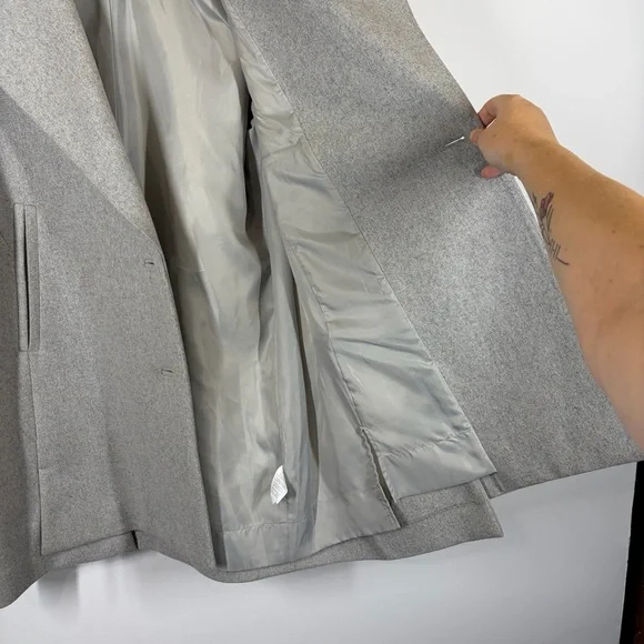 J Crew Melton Wool Swing Coat Size 8 - Picture 11 of 13